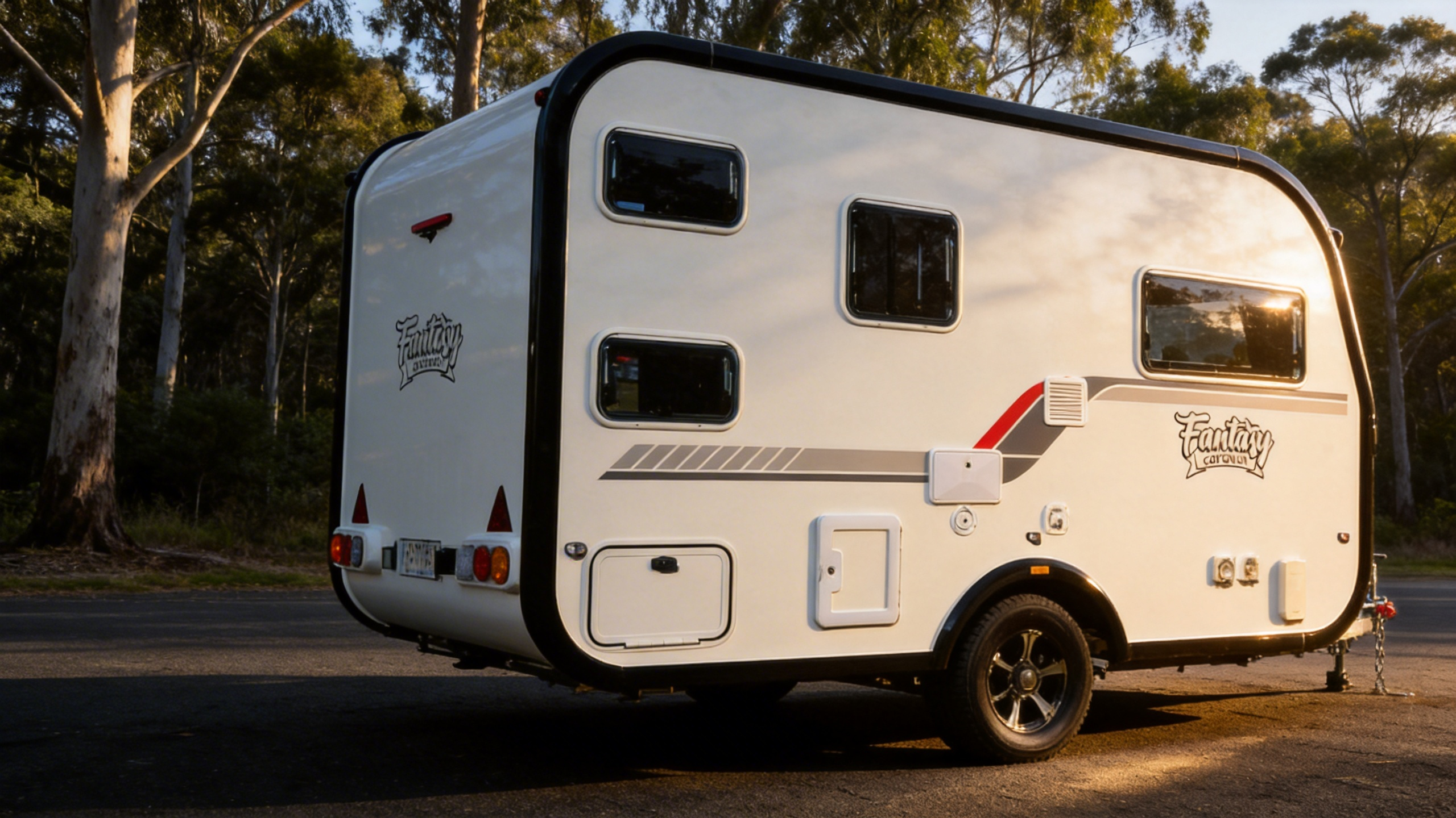 Exterior of Fantasy Caravan Mystic 12F