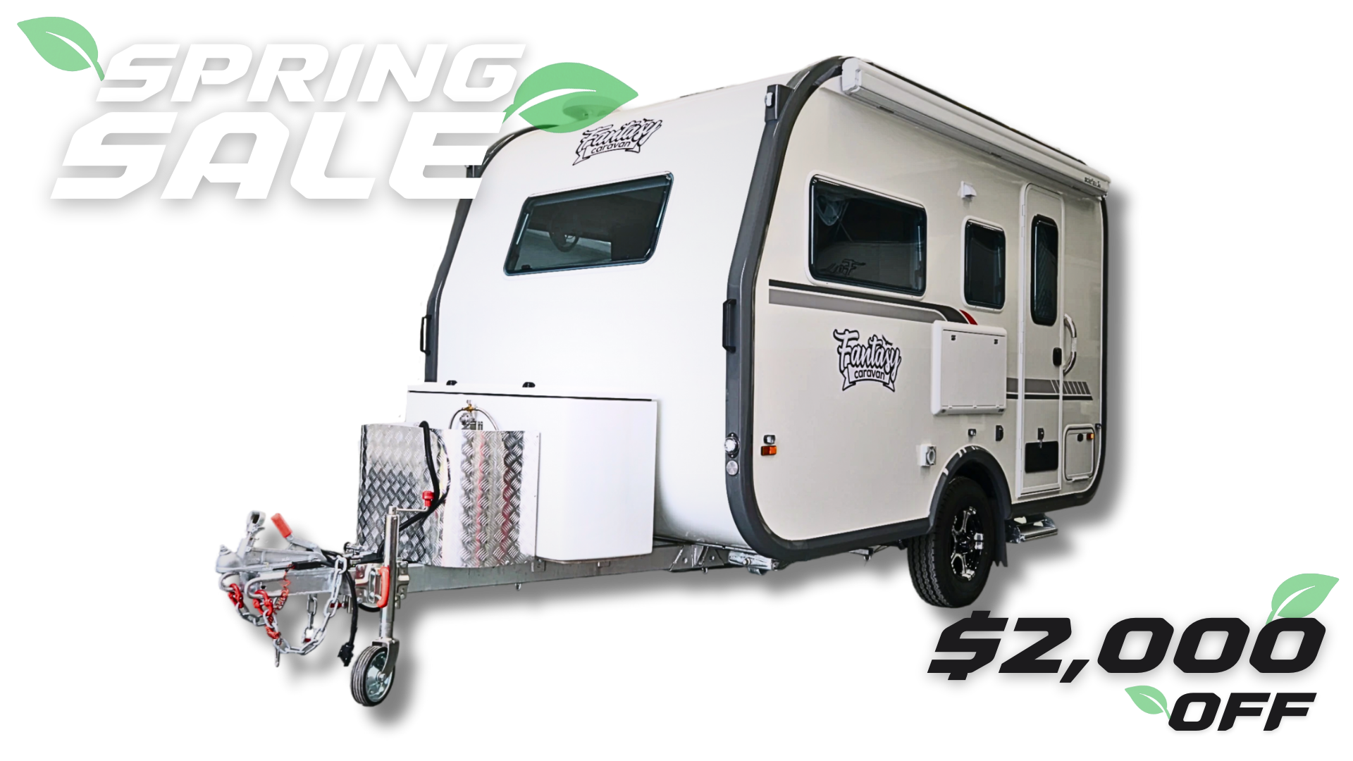 12 foot Caravan with Shower and Toilet | Mystic 12