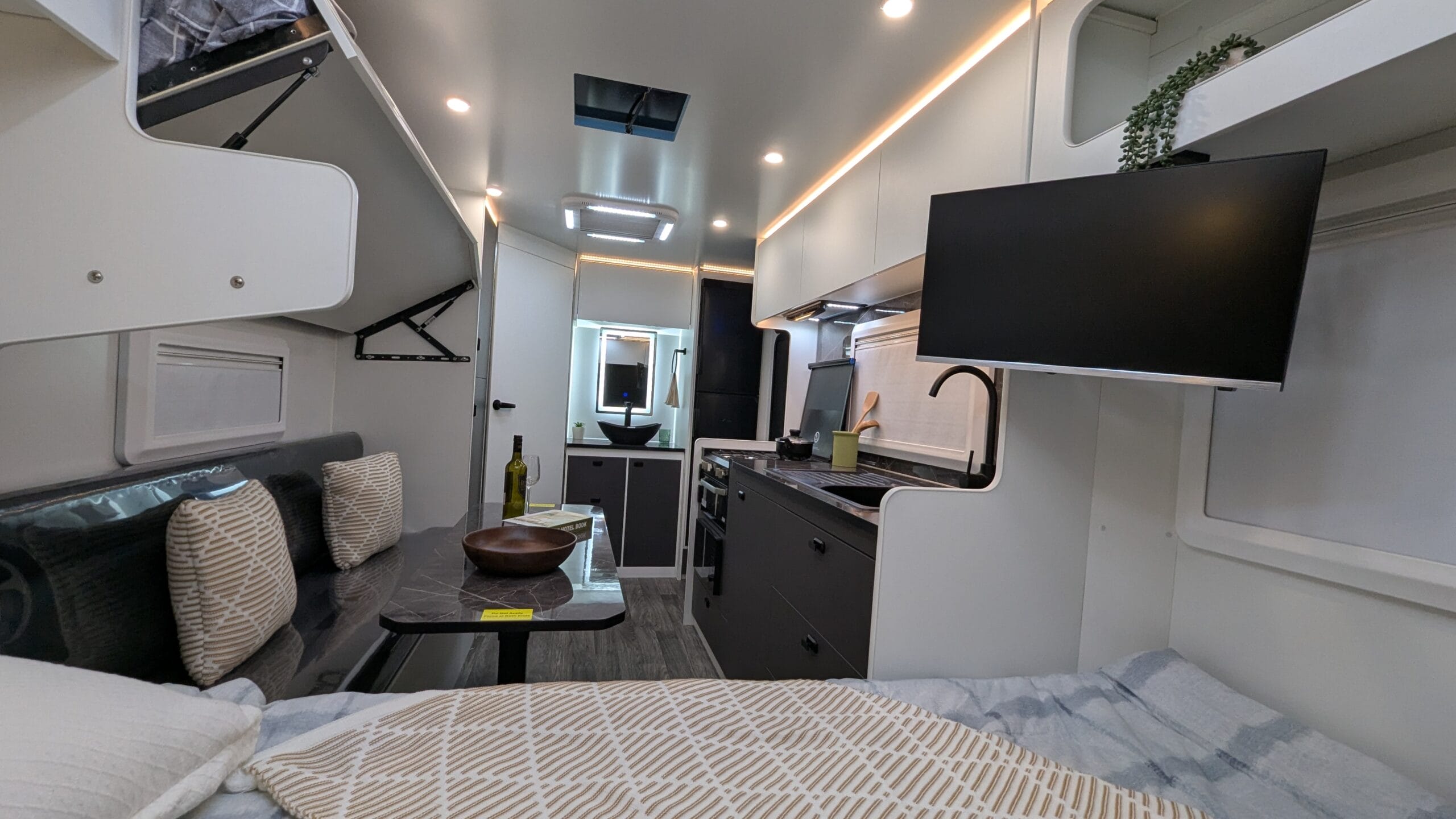 Interior of Fantasy Caravan Skyline 16F