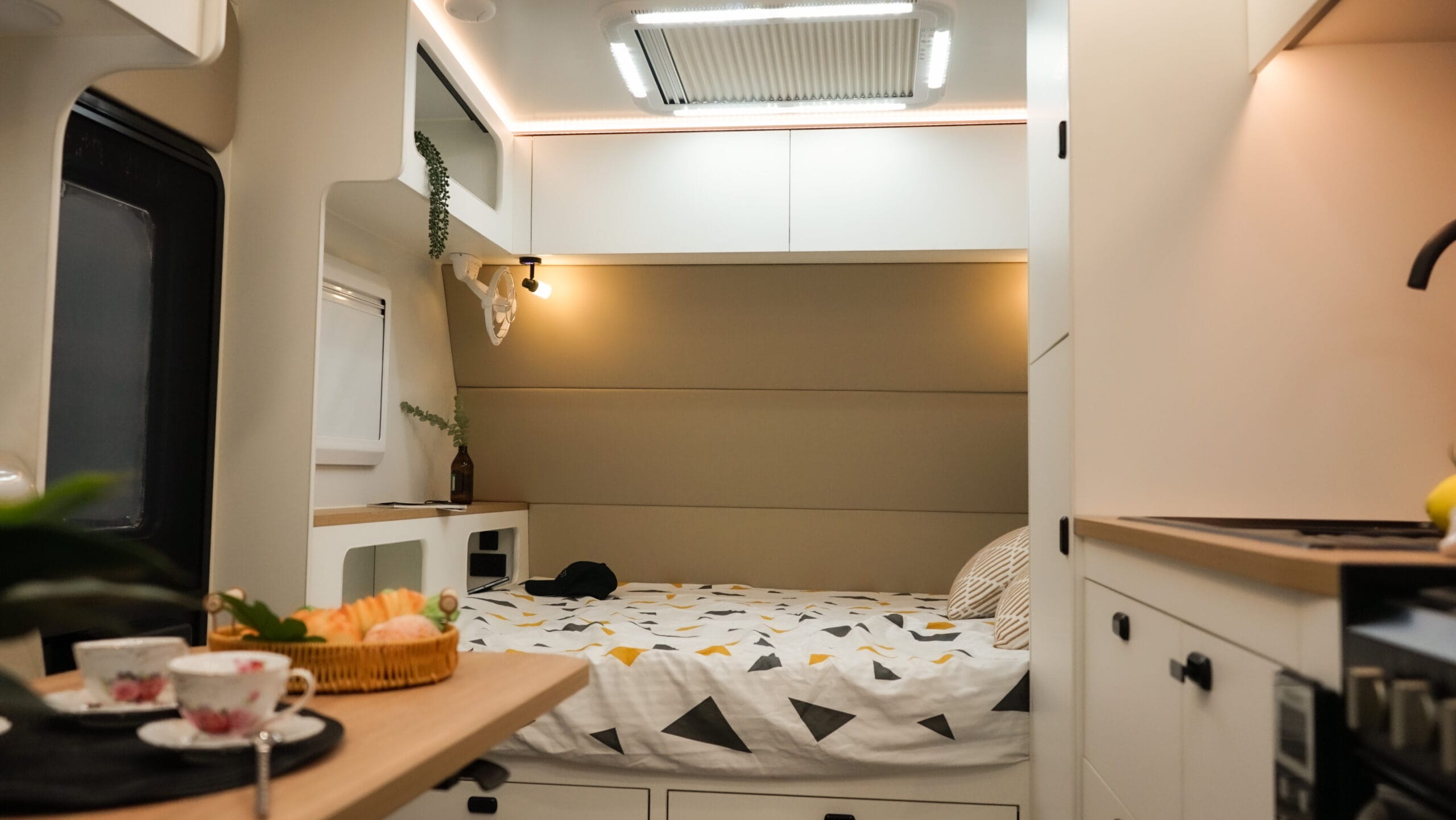 Interior of Fantasy Caravan Skyline 20F