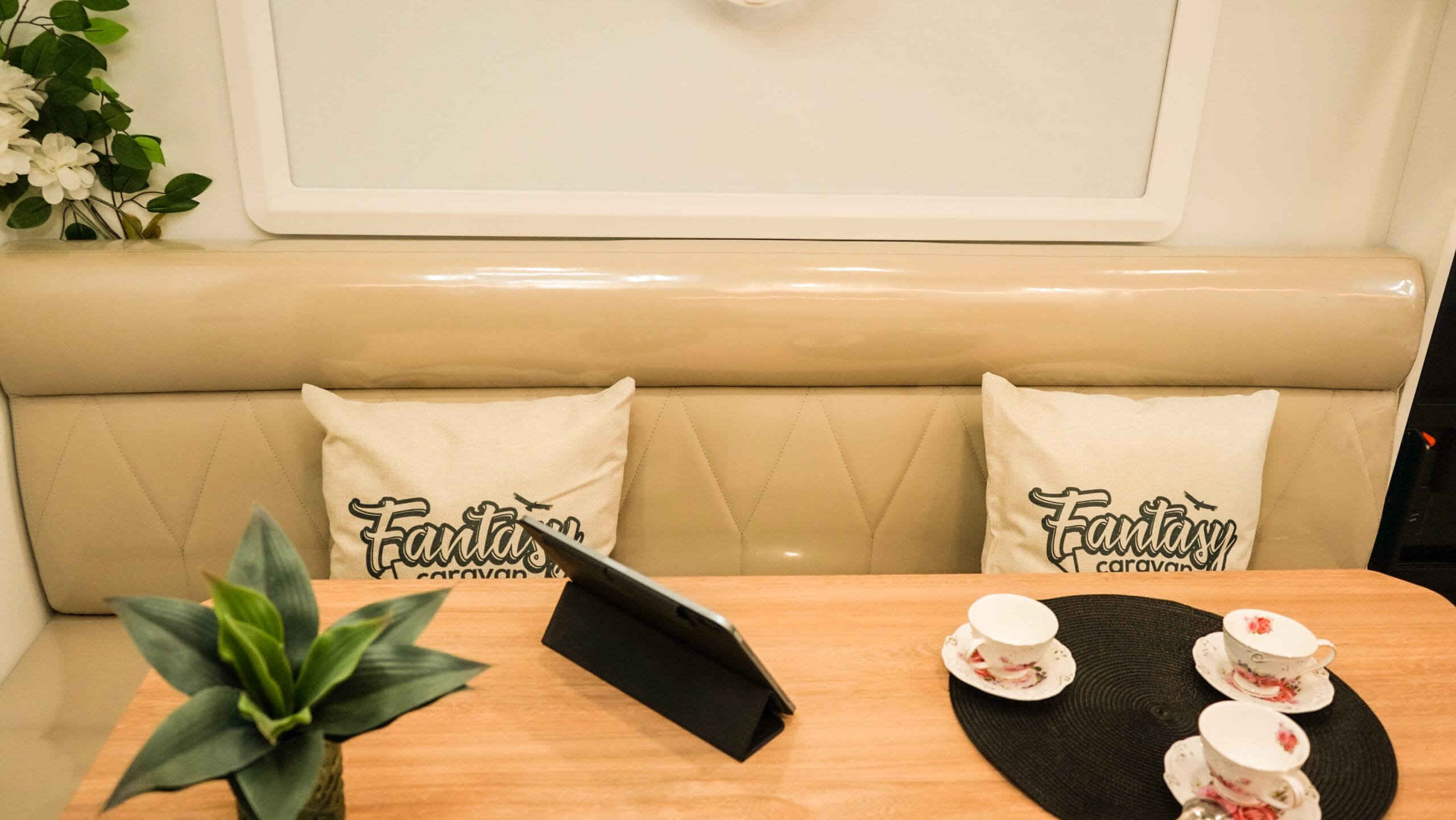 Interior of Fantasy Caravan Skyline 20F