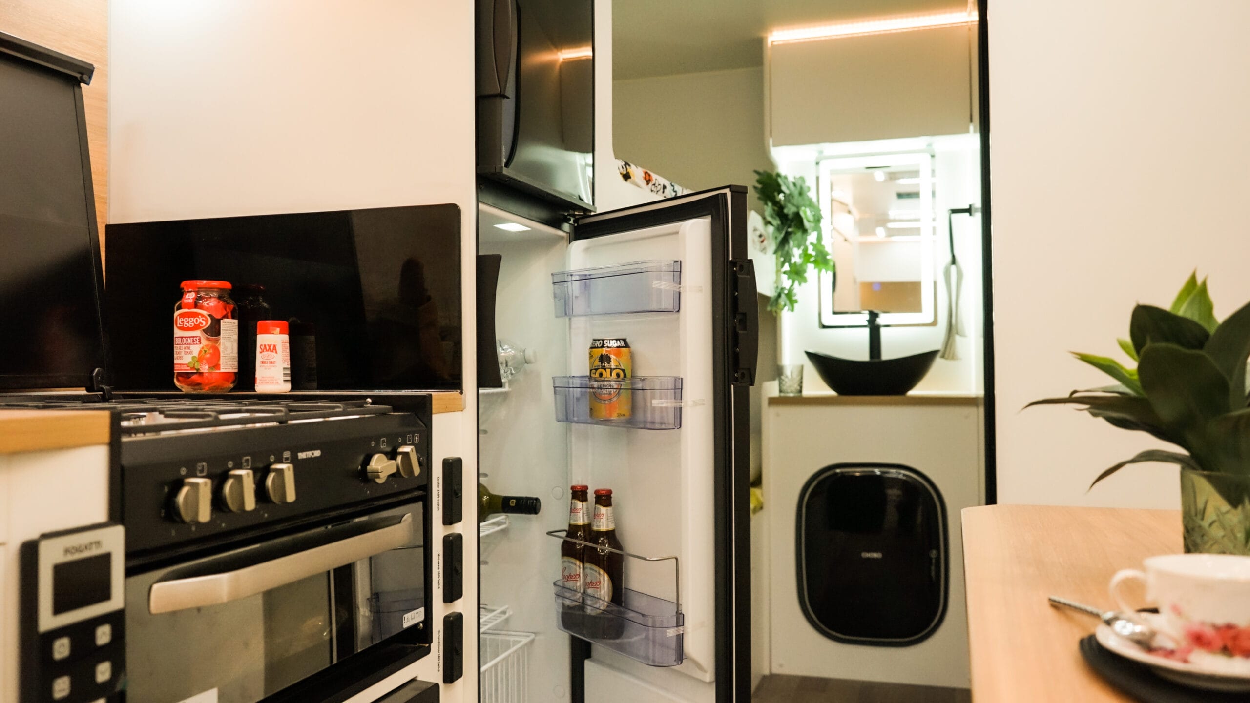 Interior of Fantasy Caravan Skyline 20F