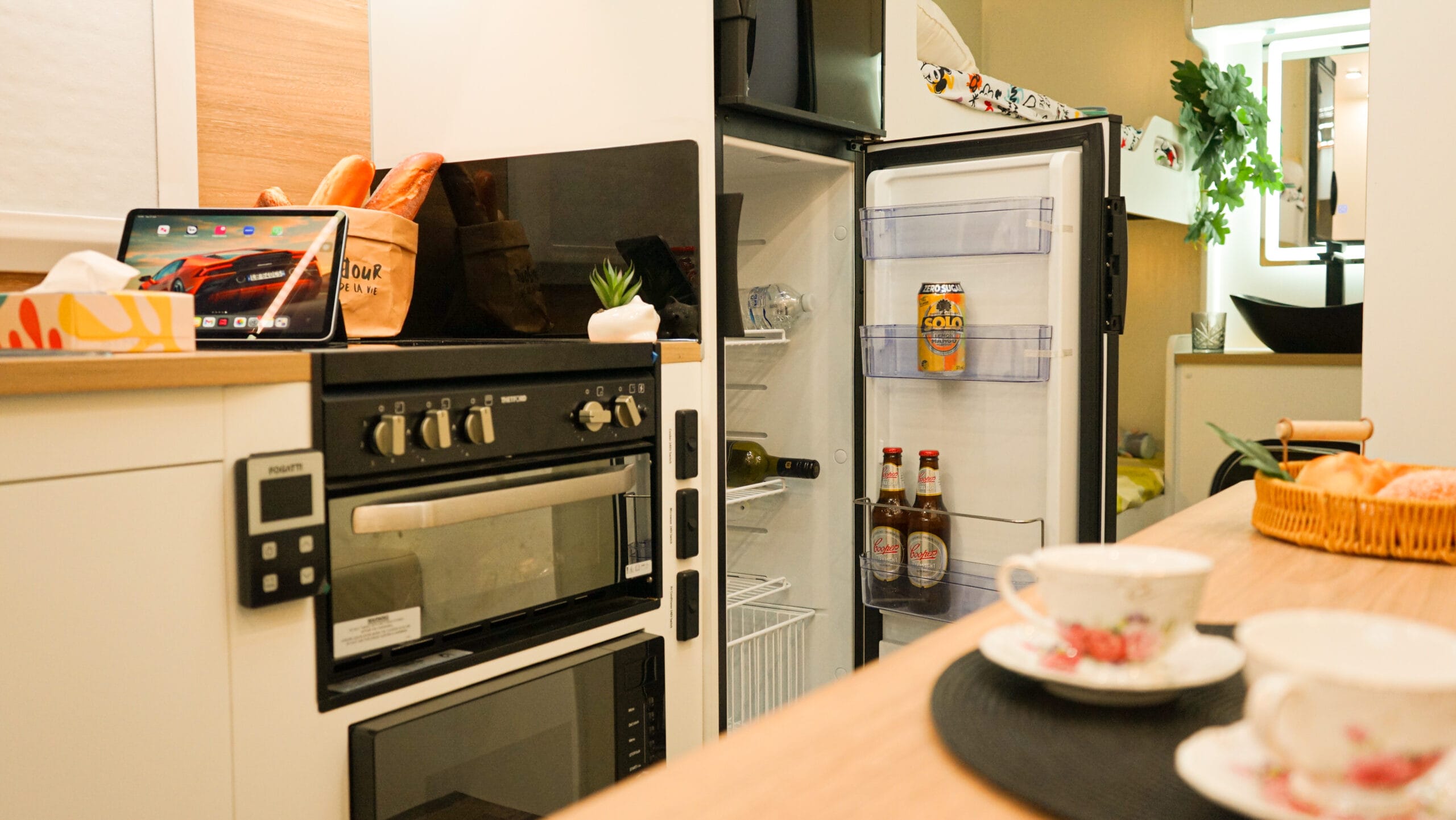 Interior of Fantasy Caravan Skyline 20F