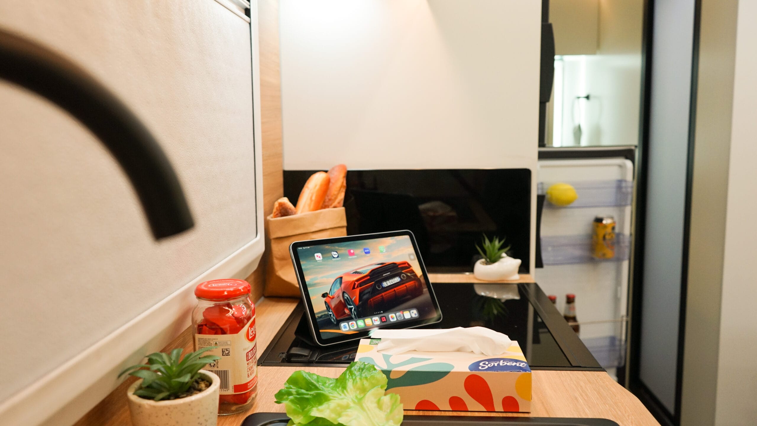 Interior of Fantasy Caravan Skyline 20F