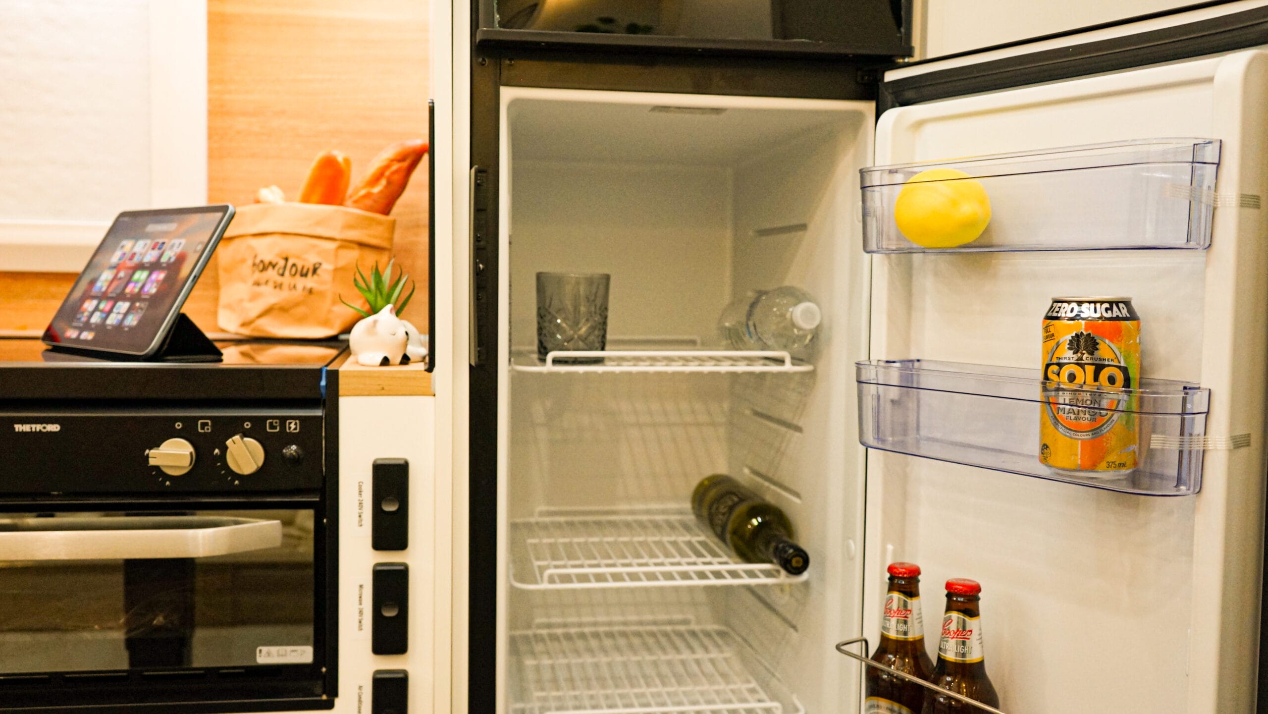 Interior of Fantasy Caravan Skyline 20F