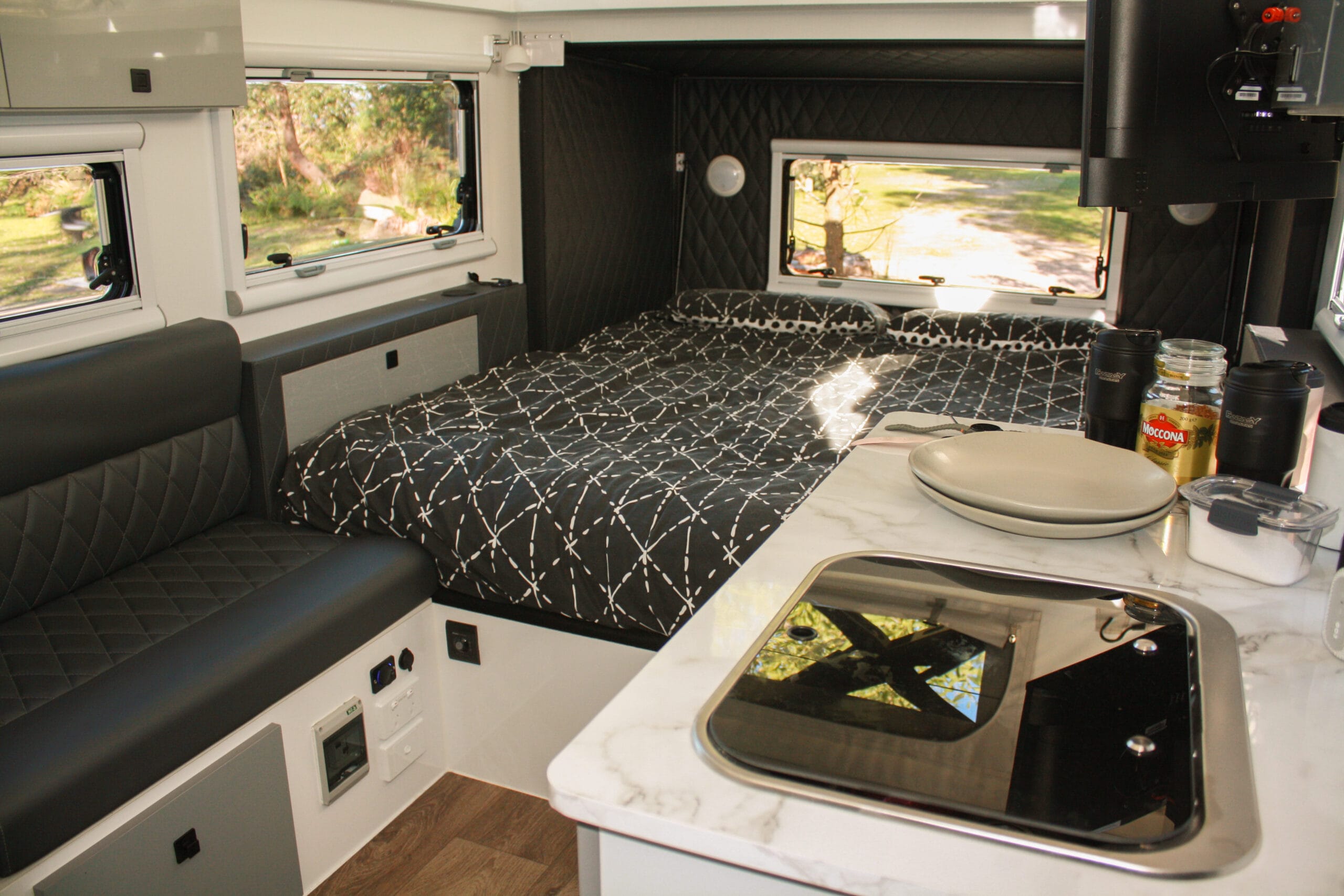 Interior of Fantasy Caravan FD-13D