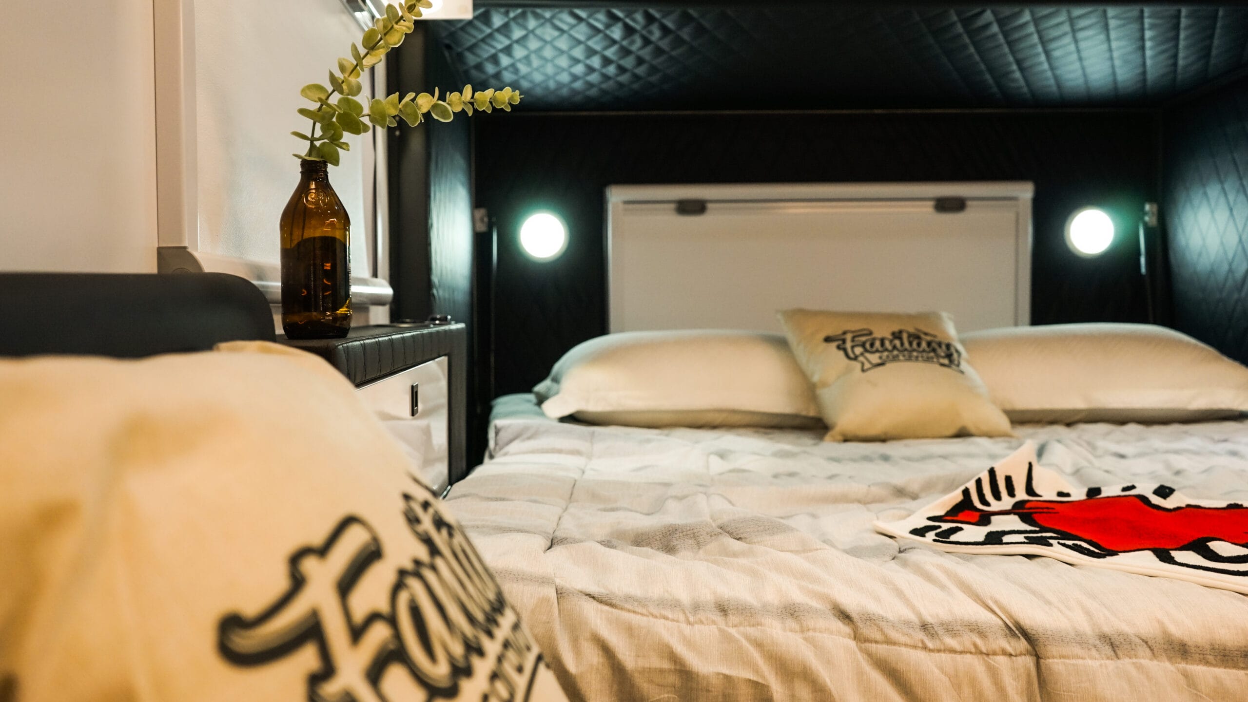 Interior of Fantasy Caravan FD-15D