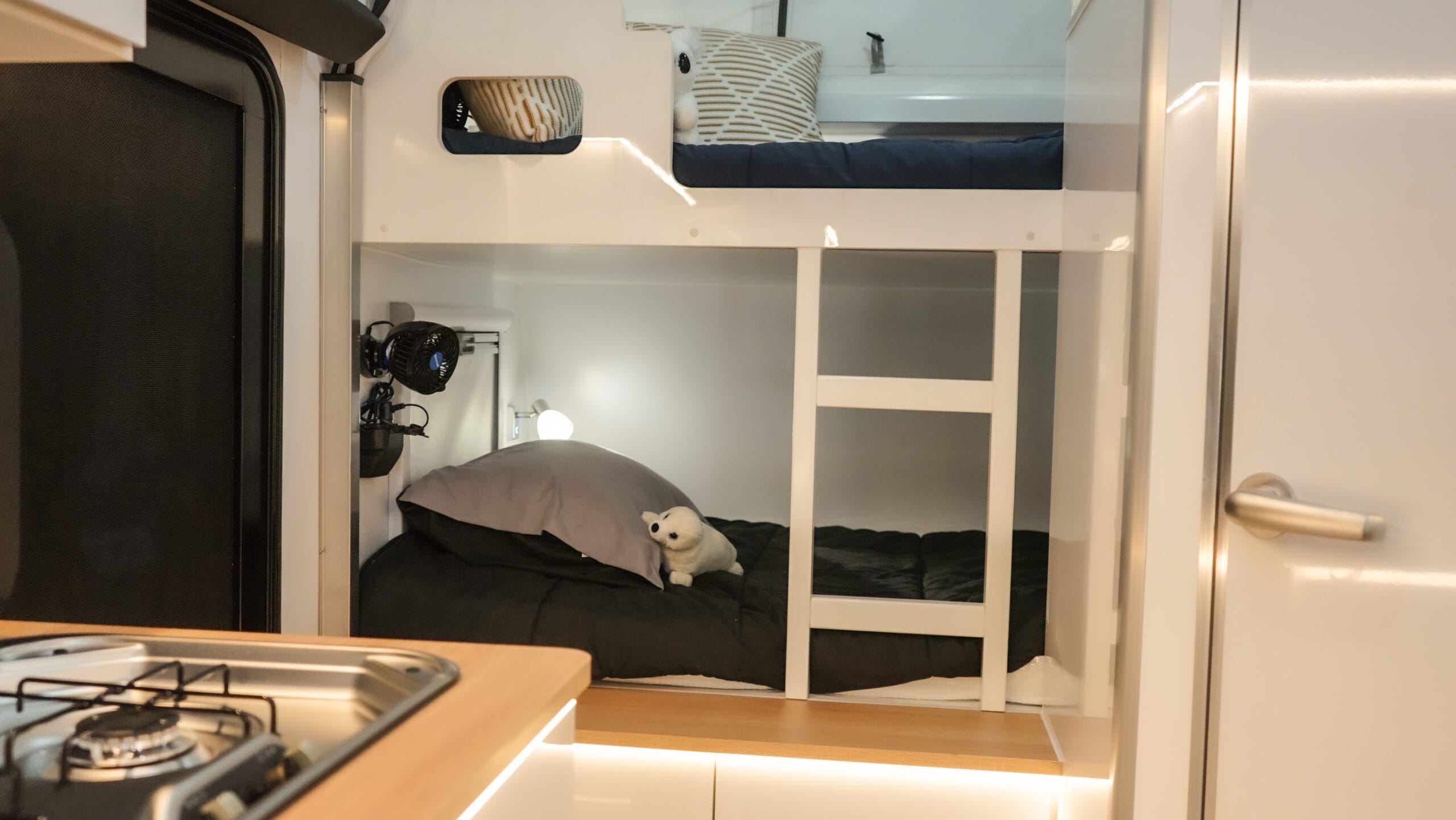 Interior of Fantasy Caravan FD-15D