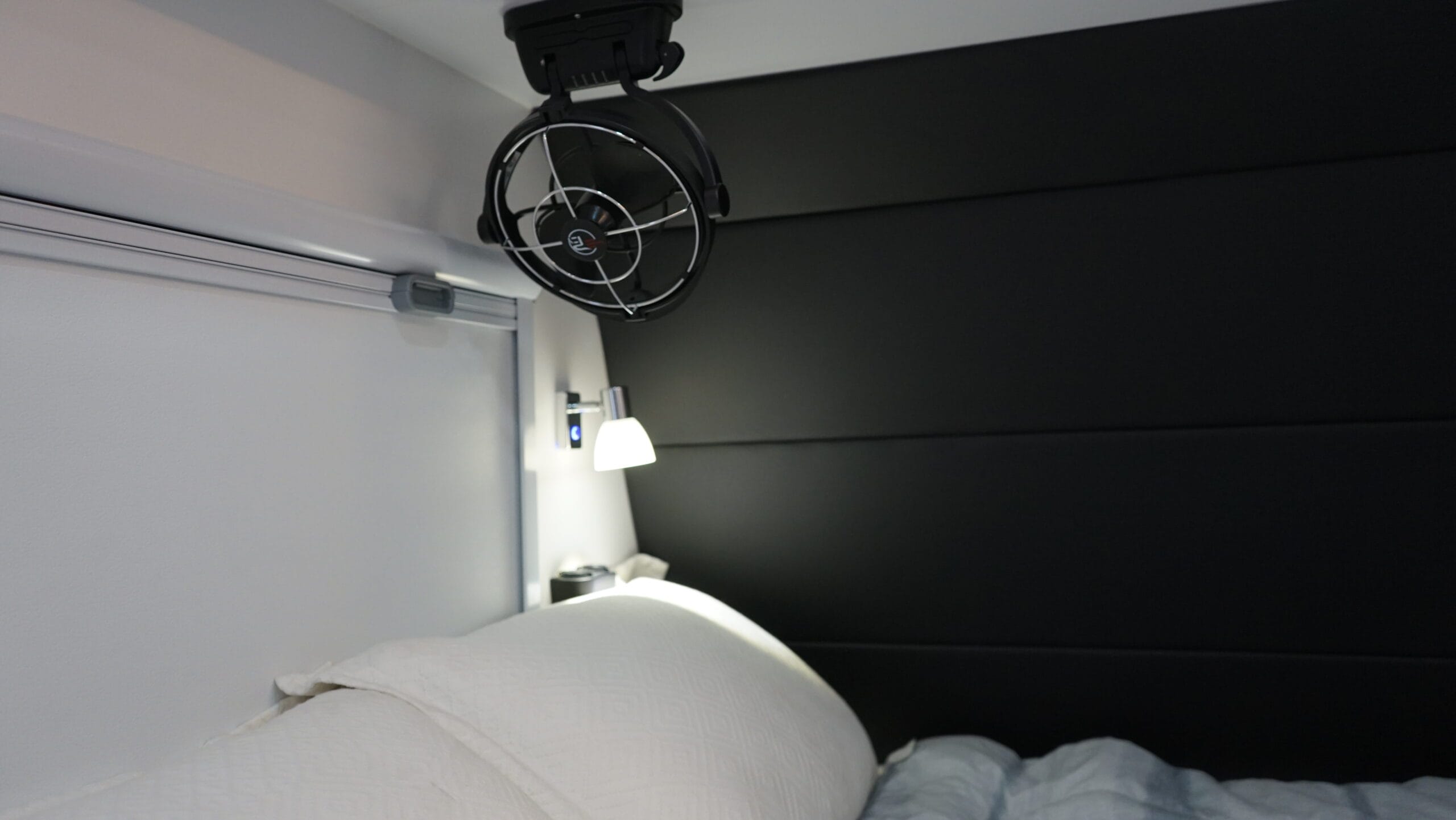 Interior of Fantasy Caravan Toy Hauler 19