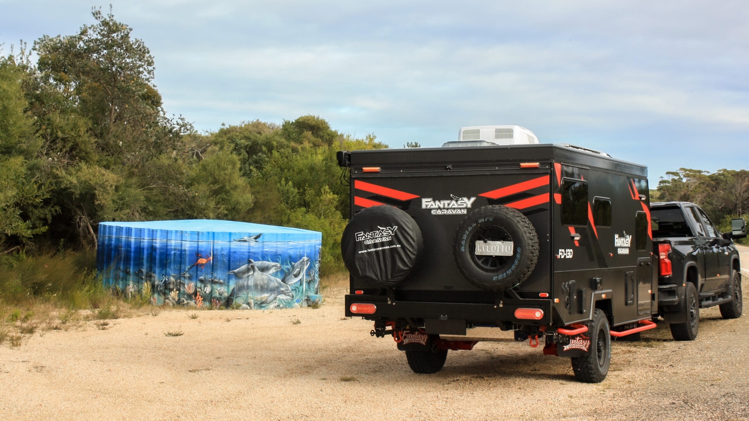 Exterior of Fantasy Caravan FD