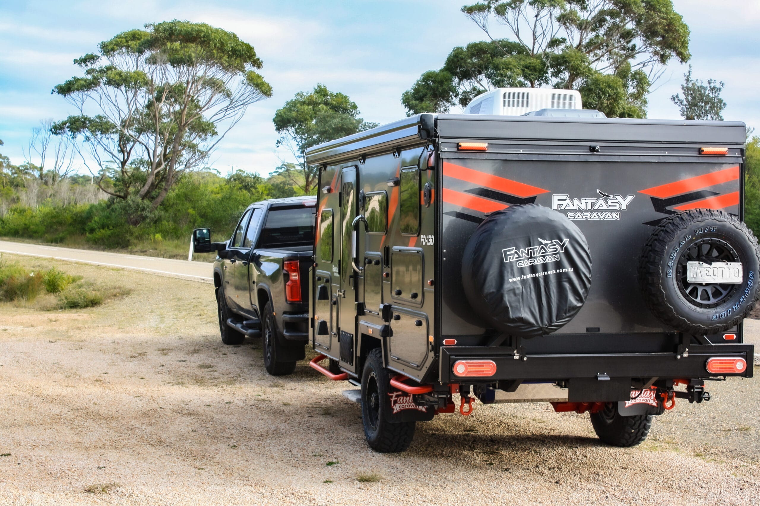 Exterior of Fantasy Caravan FD