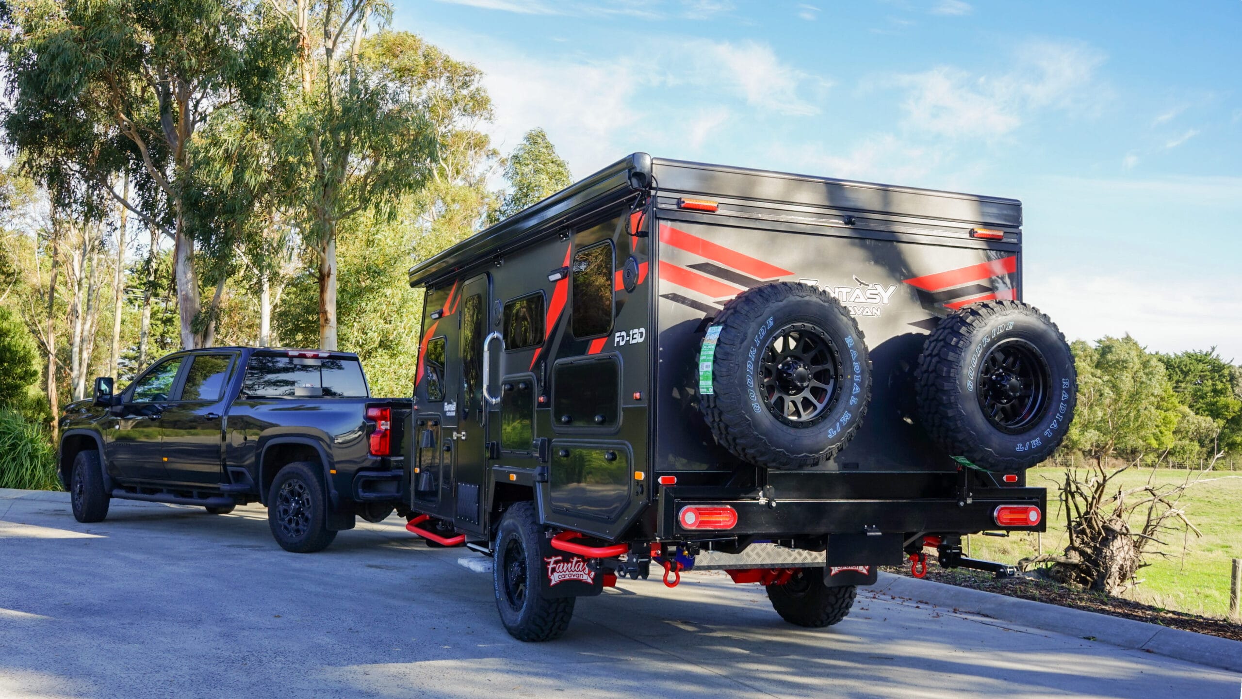 Exterior of Fantasy Caravan FD-13D