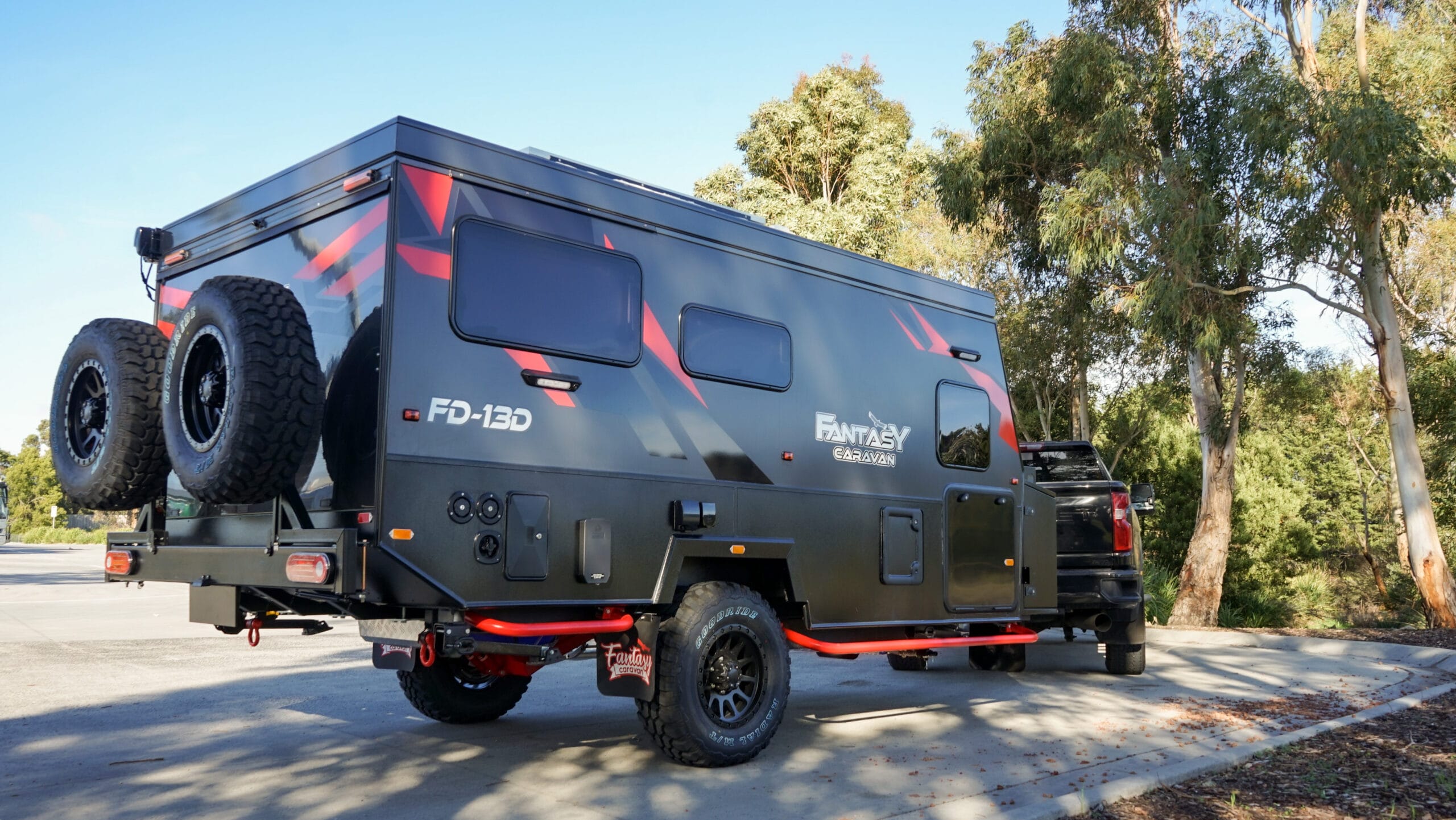 Exterior of Fantasy Caravan FD-13D