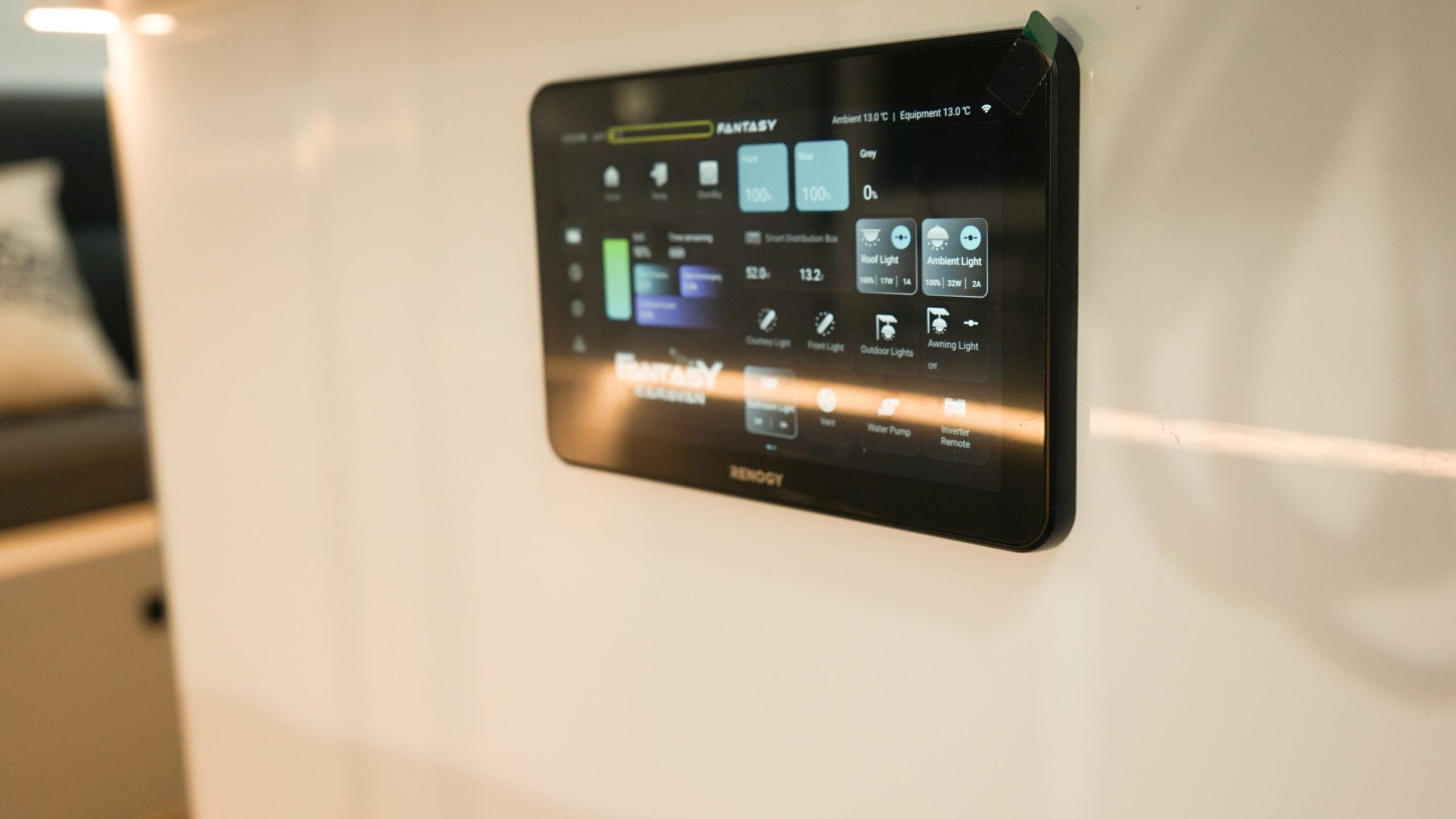 Interior of Fantasy Caravan FD