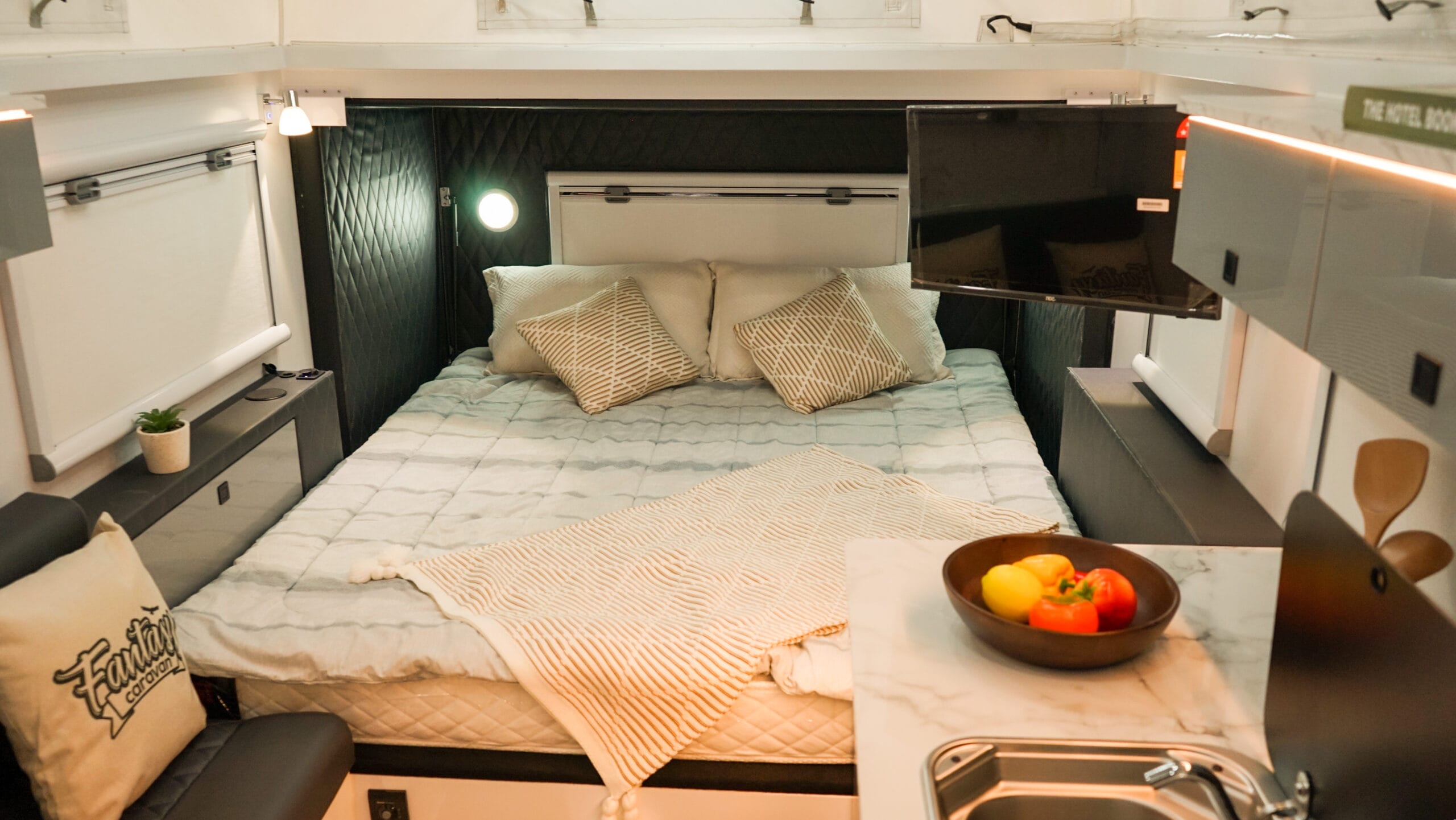 Interior of Fantasy Caravan FD-13D