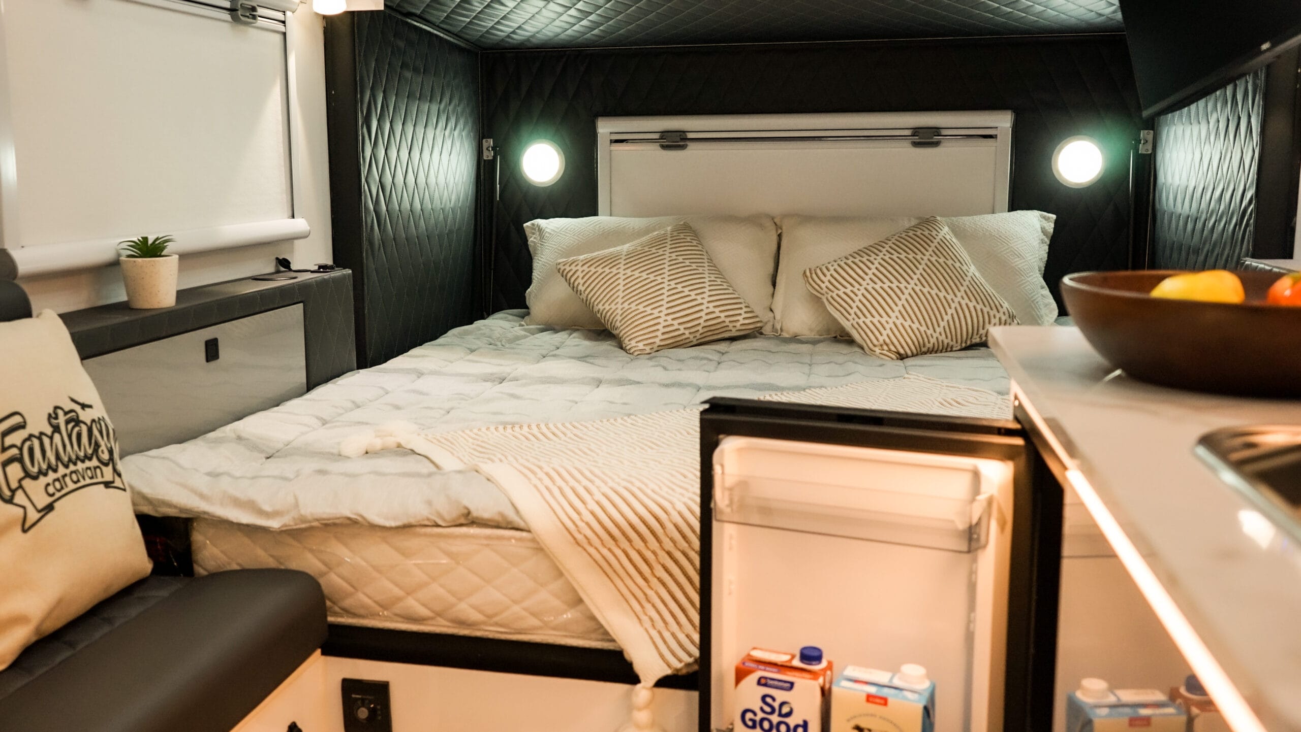 Interior of Fantasy Caravan FD-13D