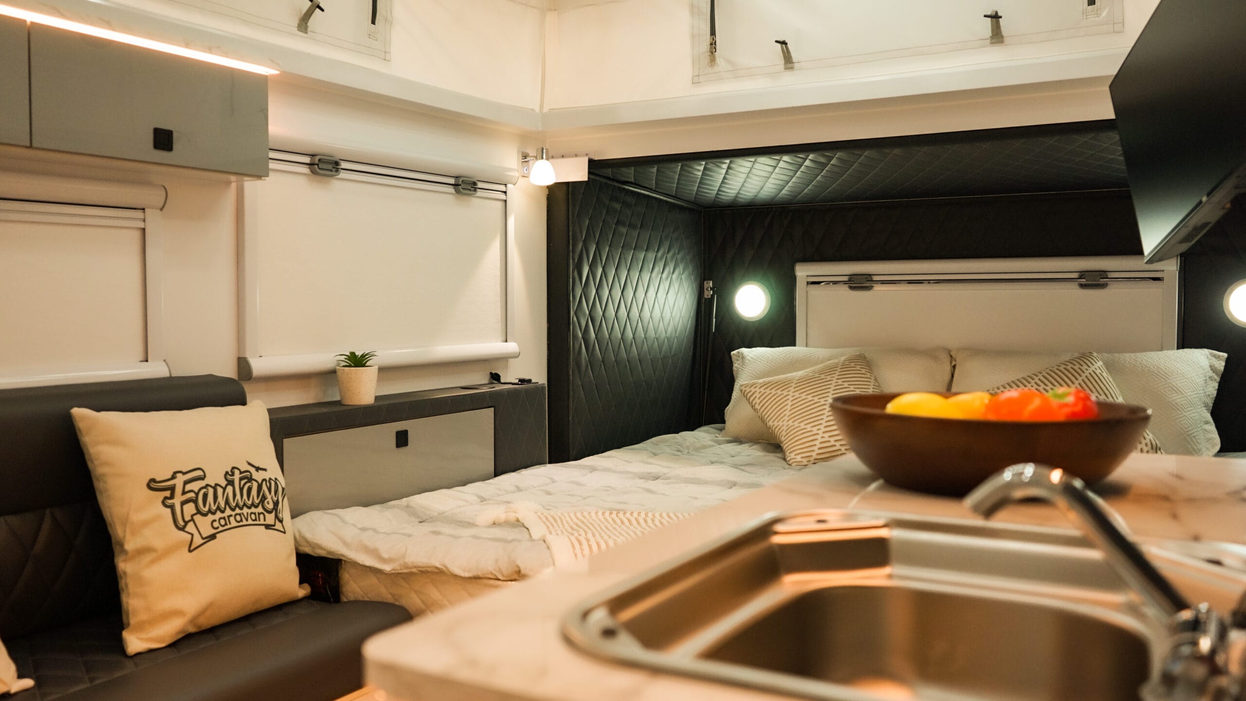 Interior of Fantasy Caravan FD-13D