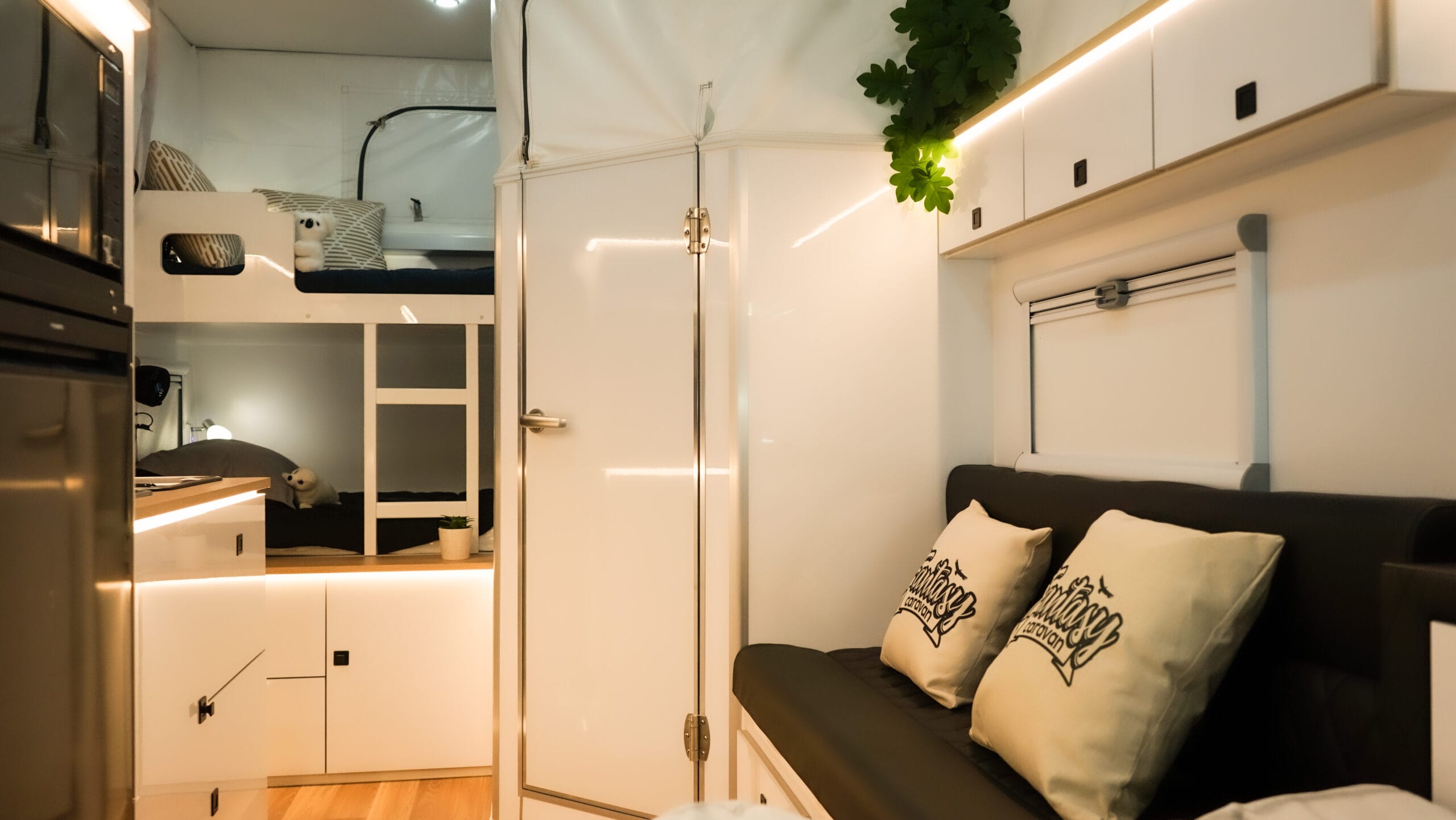 Interior of Fantasy Caravan FD