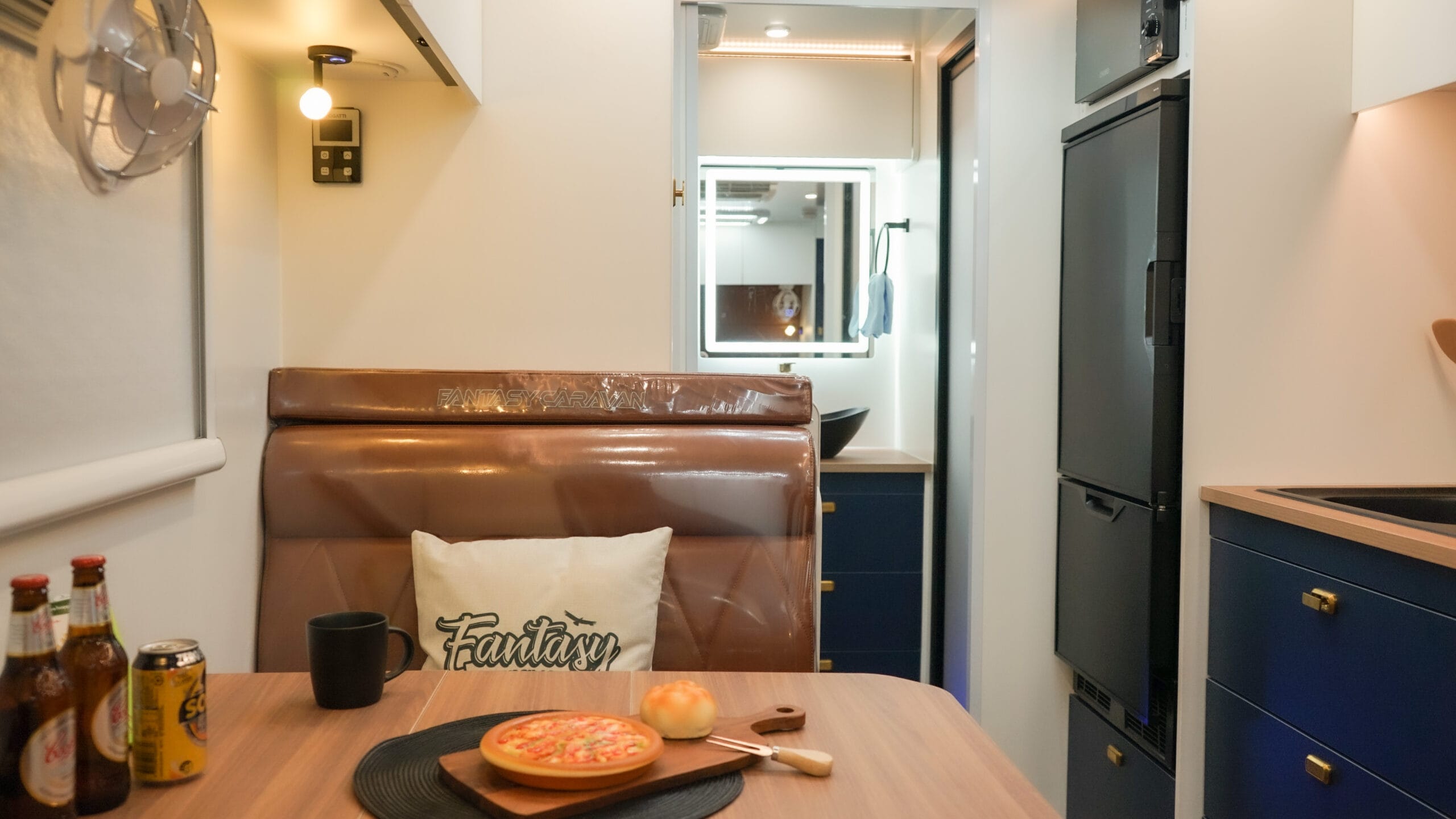 Interior of Fantasy Caravan Horizon-19