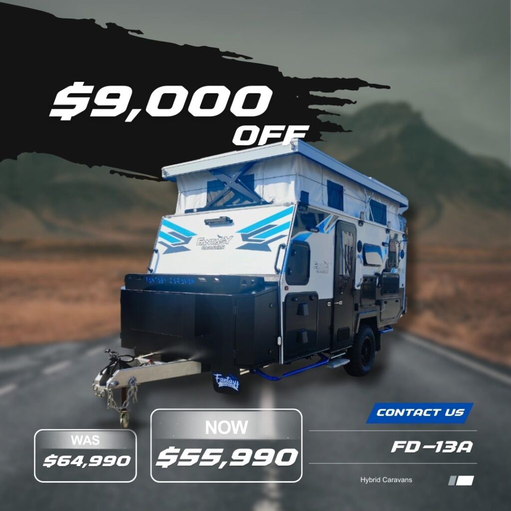 Ex-demo Fd 13a caravan clearance deal
