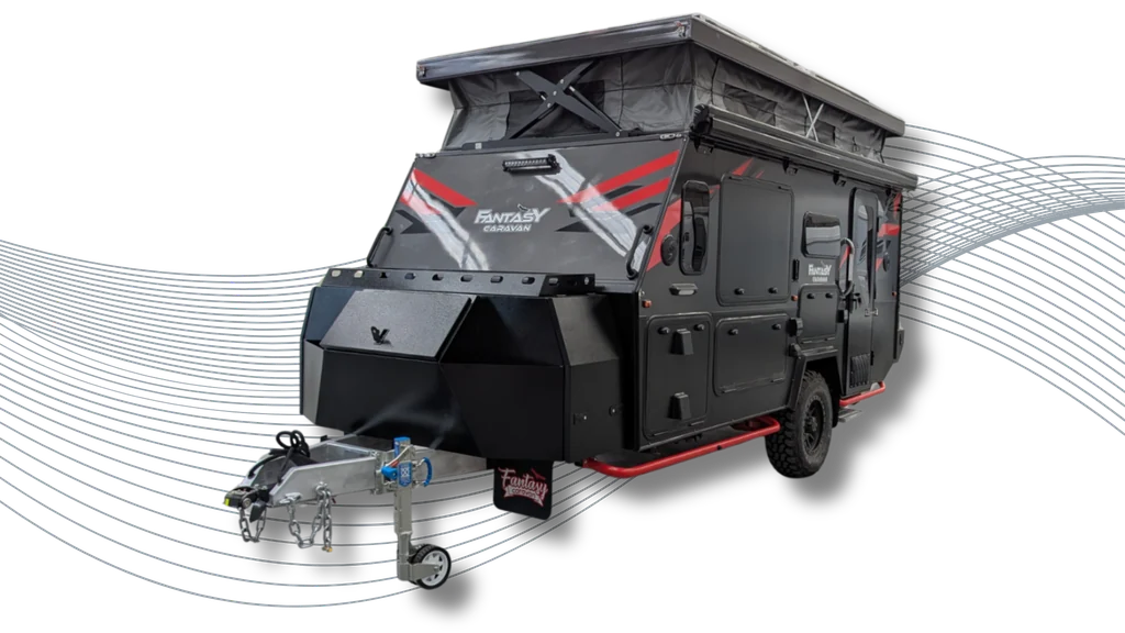 Frontier 14 Pop-Top hybrid caravan