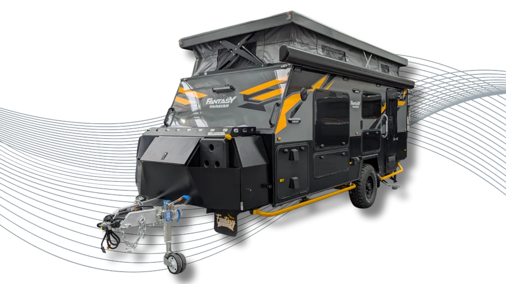 Frontier 16D Pop-Top hybrid caravan