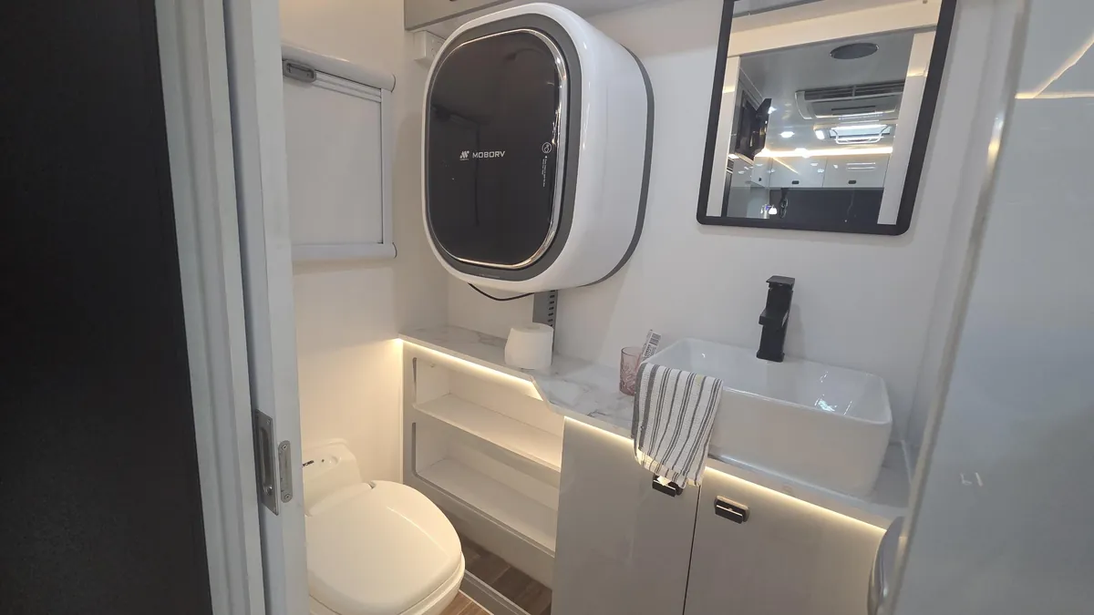 Fury 48V ensuite vanity and storage